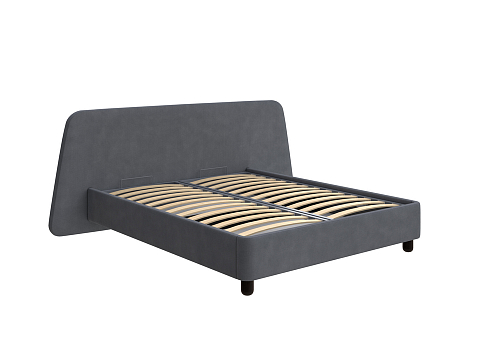 Кровать премиум Sten Berg Right - Мягкая кровать с необычным дизайном изголовья на правую сторону