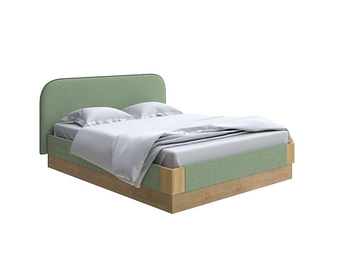 Большая двуспальная кровать Lagom Plane Soft с подъемным механизмом - Кровать с ПМ. 