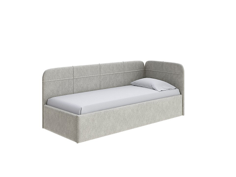 Кровать классика Life Junior софа (без основания) - Небольшая кровать в мягкой обивке в лаконичном дизайне.