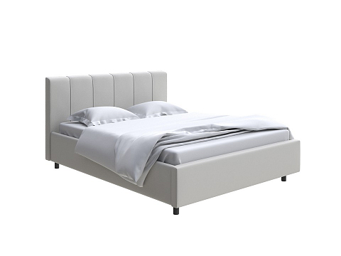 Белая двуспальная кровать Nuvola-7 NEW - Современная кровать в стиле минимализм